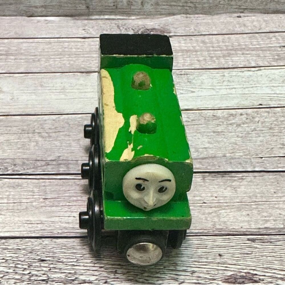Thomas & Friends Railway wooden Duck GWR #8 Green Train Engine - Picture 6 of 8